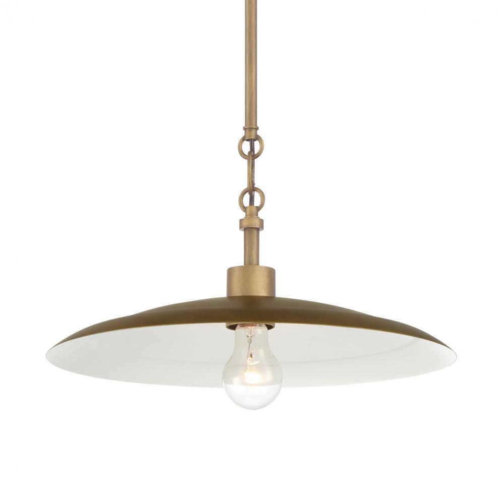 1 LIGHT PENDANT