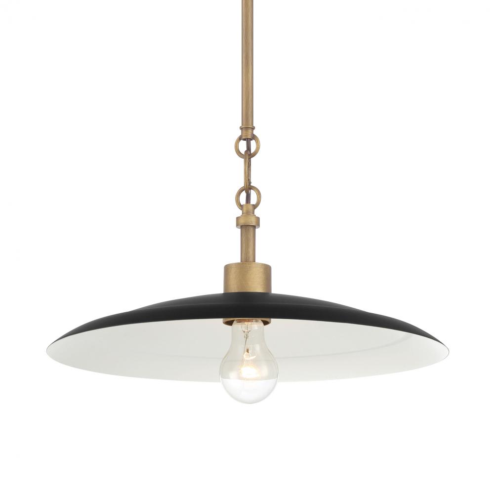1 LIGHT PENDANT