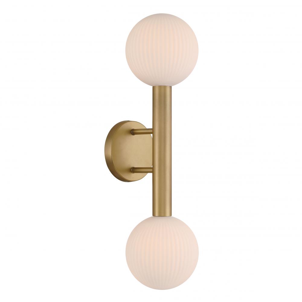2 LIGHT WALL SCONCE