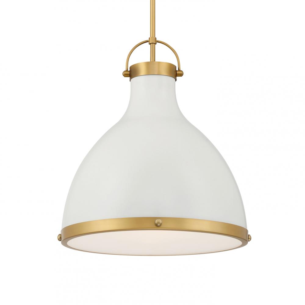 1 LIGHT PENDANT