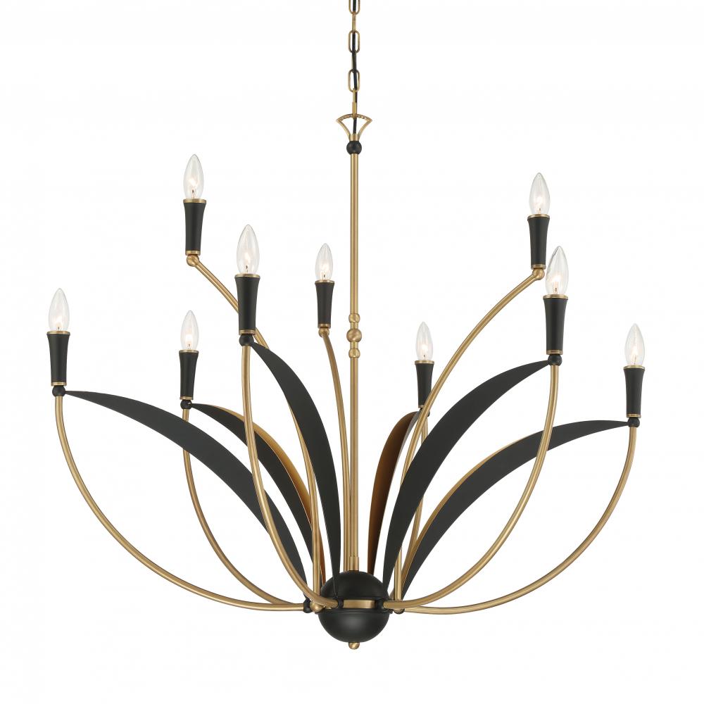 9 LIGHT CHANDELIER
