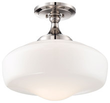 Minka-Lavery 2259-613 - 1 LIGHT SEMI FLUSH