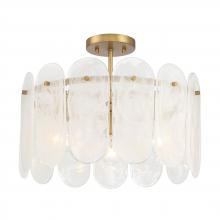 Minka-Lavery 2596-732 - 3 LIGHT SEMI FLUSH