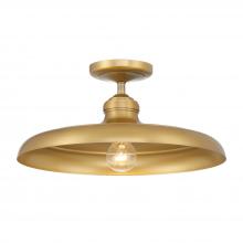 Minka-Lavery 3936-732 - 1 LIGHT SEMI FLUSH