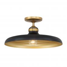 Minka-Lavery 3936-876 - 1 LIGHT SEMI FLUSH