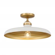 Minka-Lavery 3936-879 - 1 LIGHT SEMI FLUSH