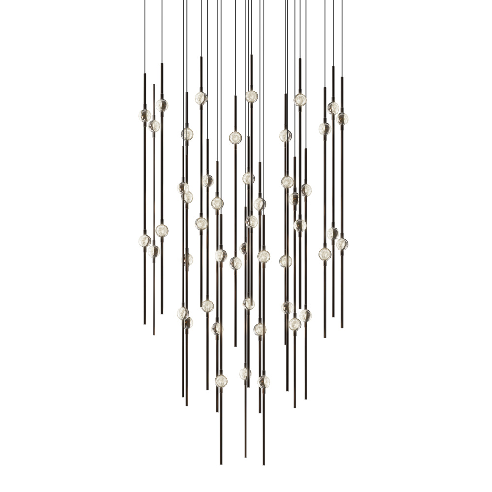 Aries 25" Round LED Pendant (2700K) w/20' Cords