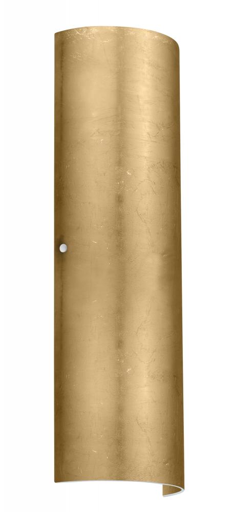 Besa Wall Torre 22 Polished Nickel Gold Foil 2x100W Medium Base