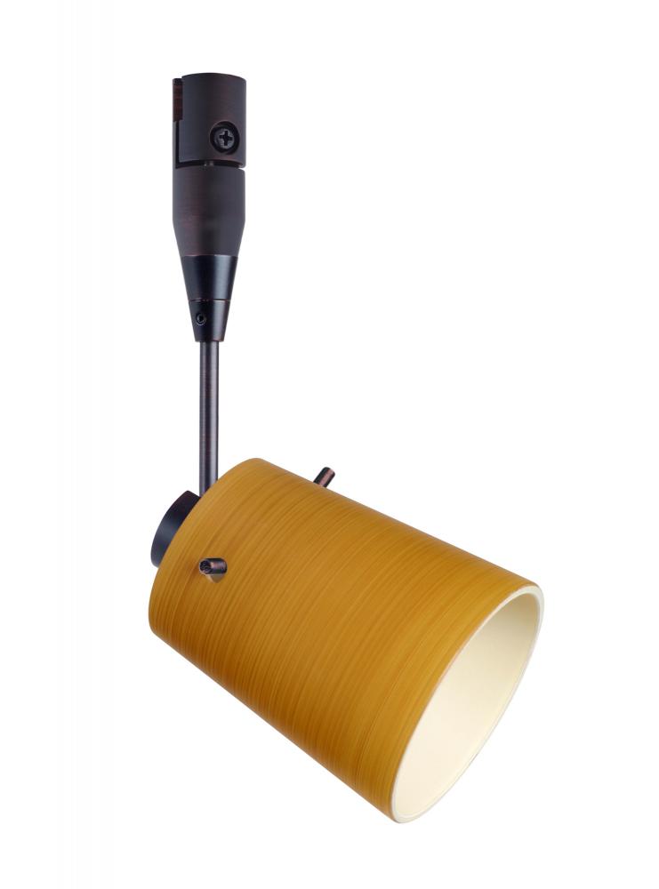 Besa Spotlight With 12" Stem Tammi 3 Bronze Oak 1x50W Halogen Mr16