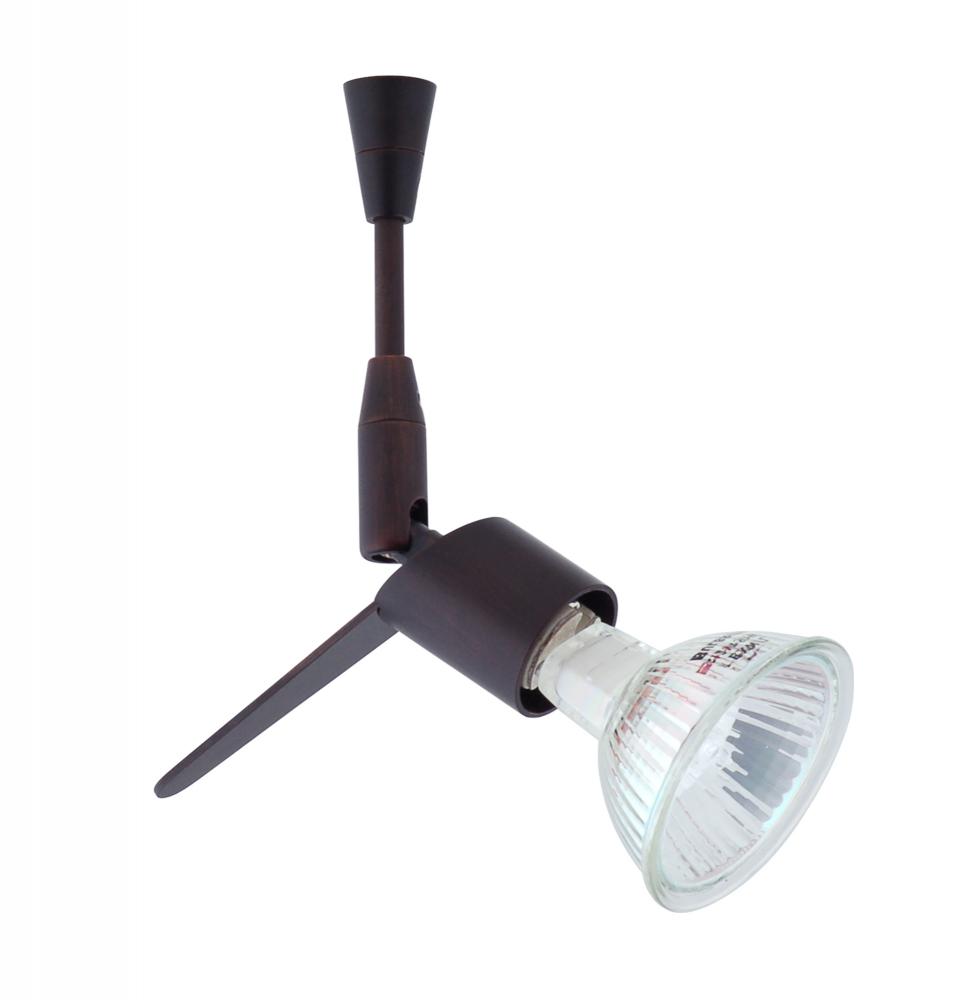 Besa Spotlight With 18" Stem Tipster Bronze 1x50W Halogen Mr16