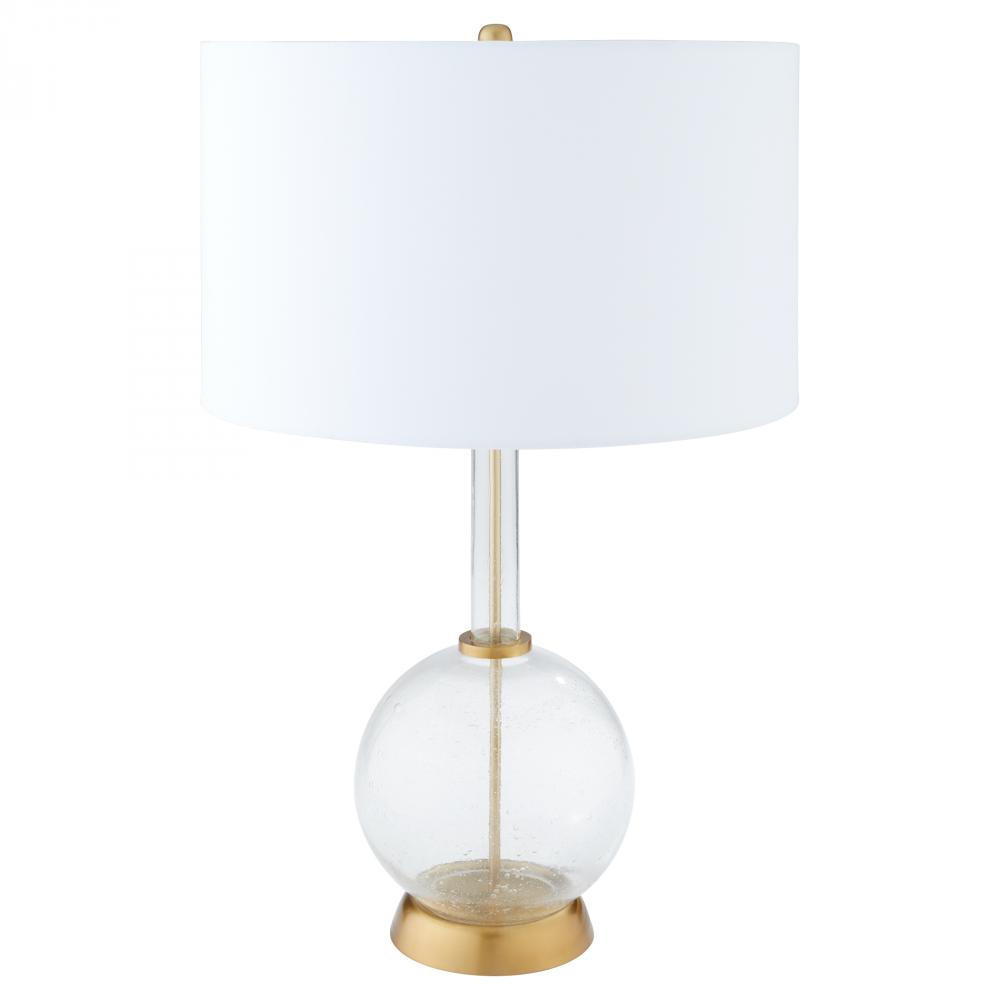 Bulles Table Lamp Clear Brass White