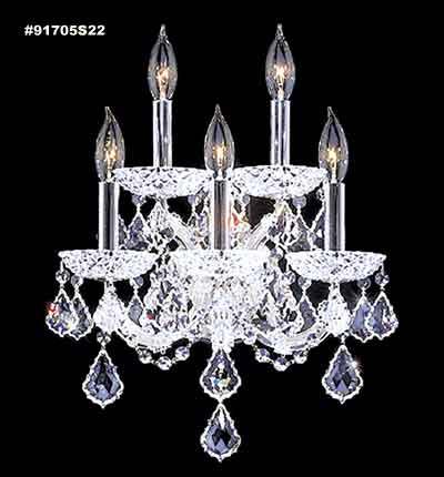 Maria Theresa 5 Light Wall Sconce